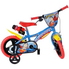 Vélo 12 Pouce DINO BIKES SUPERMAN Parfait pour Petits Fan Des Héros