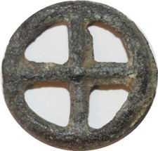 DC0883 Gauloise Gaule Rouelle 4 Rayons Bronze -100 -50 -> Faire Offre