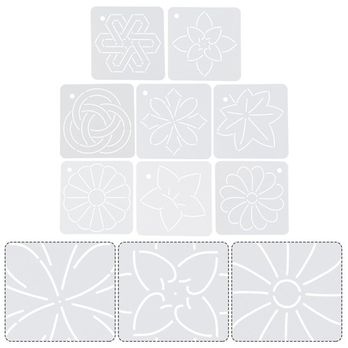 Pcs modèles sashiko - 8,