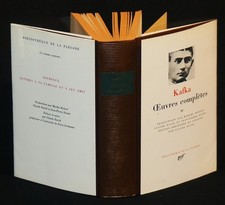 Oeuvres complètes de Kafka, Tome III  (Bibliothèque de la Pléiade)