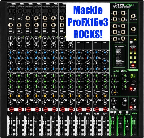 Mackie profx16v3 channel - profx16v3, 16-channel