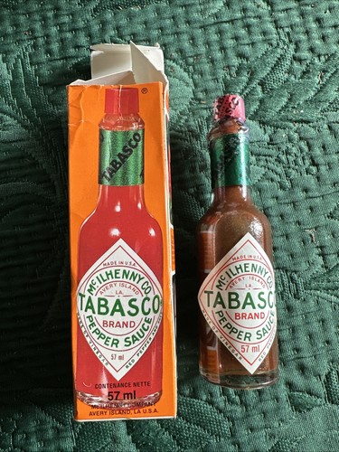 Vintage tabasco sauce - vintage,