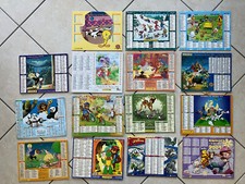 Almanach du facteur France - héros et années diverses ; boule et bill, disney, .