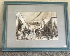 Ancien dessin lavis