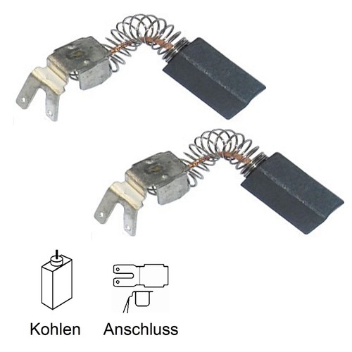 Charbons pour moteur metabo - charbons,