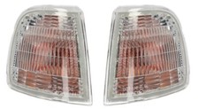 CLIGNOTANT TRANSPARENT AVANT DROIT + GAUCHE PEUGEOT 405 (1987-1993) 
