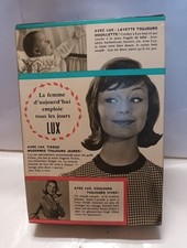 Ancienne  Boite De Poudre A Laver  LUX  Vintage Année  1960 jamais Ouverte