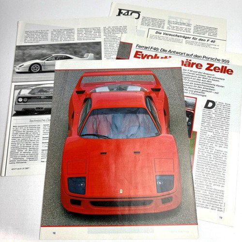 Ferrari f40 press launch - /,
