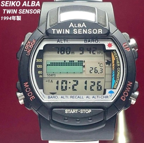 Seiko alba twin sensor - twin, digital