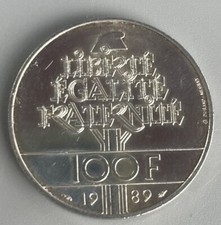 Pièce de 100 Francs 1989 en