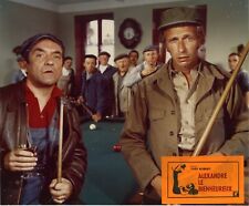 *Jean Carmet Pierre Richard billard Alexandre le bienheureux Photo kodak vintage