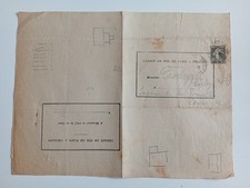 ANCIENNE LETTRE CHEMIN DE FER
