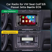 Autoradio Compatible VW Golf 5 6 Passat Jetta Polo RCD330, LXKLSZ H-7005