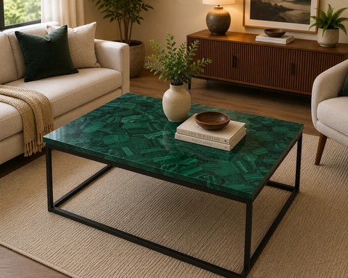 Dessus table malachite - de,