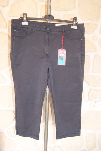 Pantacourt bleu marine - , effet