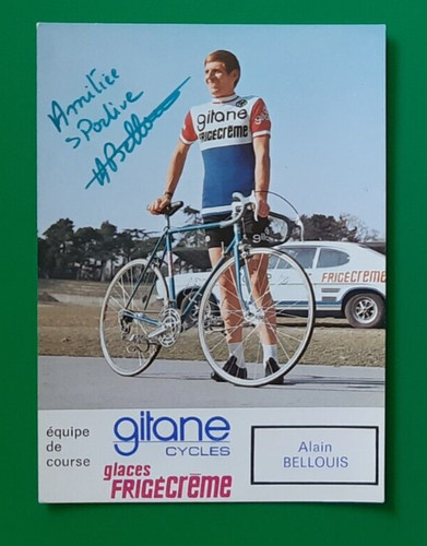 Cyclisme carte cycliste alain - cycliste,
