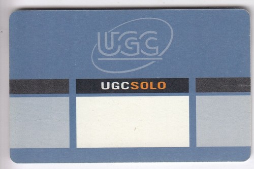 Cinema carte card ugc - cinema, /