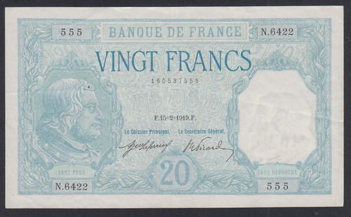 Billet france francs - (fr1),