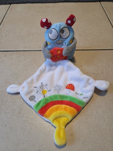 Doudou plat coccinelle - plat,