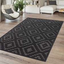Tapis Jardin Exterieur Terrasse Cambre Cuisine Balcon Modern Scandi Bohème 3D Un