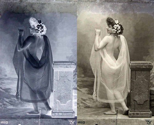 Photo negatif verre - photo,