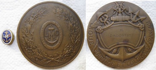 Médaille insigne ligue - médaille, et