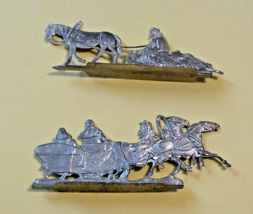 Plats étain zinnfiguren - d'étain,