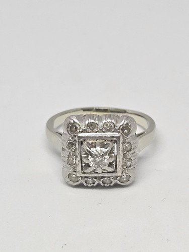 Belle bague blanc - bague,