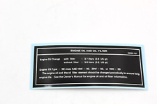 KAWASAKI Autocollant Huile