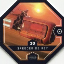 Jeton STAR WARS Rogue One Cosmic Shells LECLERC 2016 #30 SPEEDER DE REY