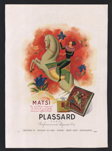 Publicité papier 1945 - papier,