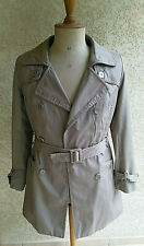 MANTEAU PARKA SUFTU BEIGE TRENCH IMPER TAILLE XL COMME NEUF  