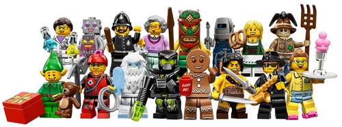Lego minifigures serie - lego,