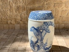 Tabouret chinois en porcelaine