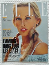 Magazine ELLE #2469 COVER Estelle Lefébure Hallyday 26 avril 1993 vintage