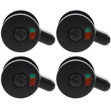  4 Pcs Verrou Toilette Porte