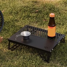 Table de camping pliante et