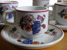 SARREGUEMINES 4 TASSES A CAFE