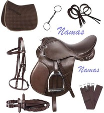 SELLE EN CUIR DE CHEVAL