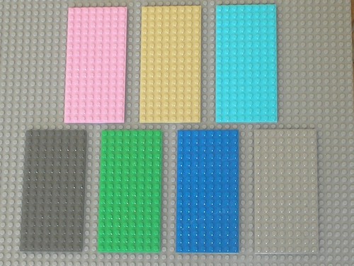 Lego plaque plate 16 - lego, 8