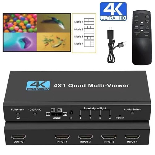 Hdmi 4x11080p multi viewer - 4k, multi-viewer