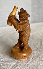 OURS Bois Sculpté BOUCHON Art