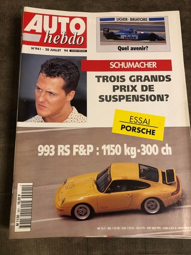 Auto hebdo 941 revue - auto,