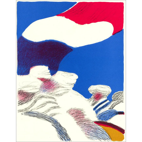 Mühl roger lithographie - mÜhl,
