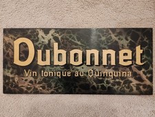 plaque publicitaire Dubonnet