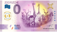 Billet Souvenir 2025 Anniversary France Zoo de la Flèche - 10thAnniversary