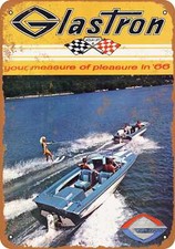 METAL SIGN - 1966 Glastron