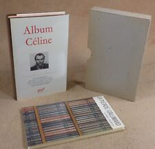 LA PLEIADE : ALBUM CELINE  /