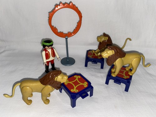 Playmobil dompteur lions - dompteur,