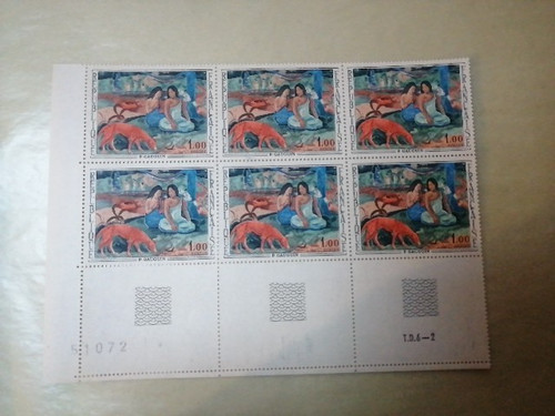 Timbre france tableau - timbre, paul